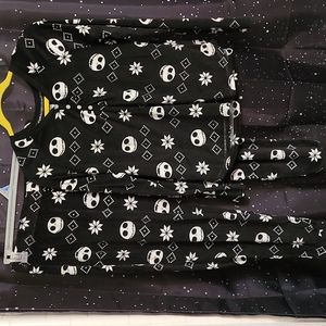 Disney Nightmare Before Christmas pajama set. Size 12/14